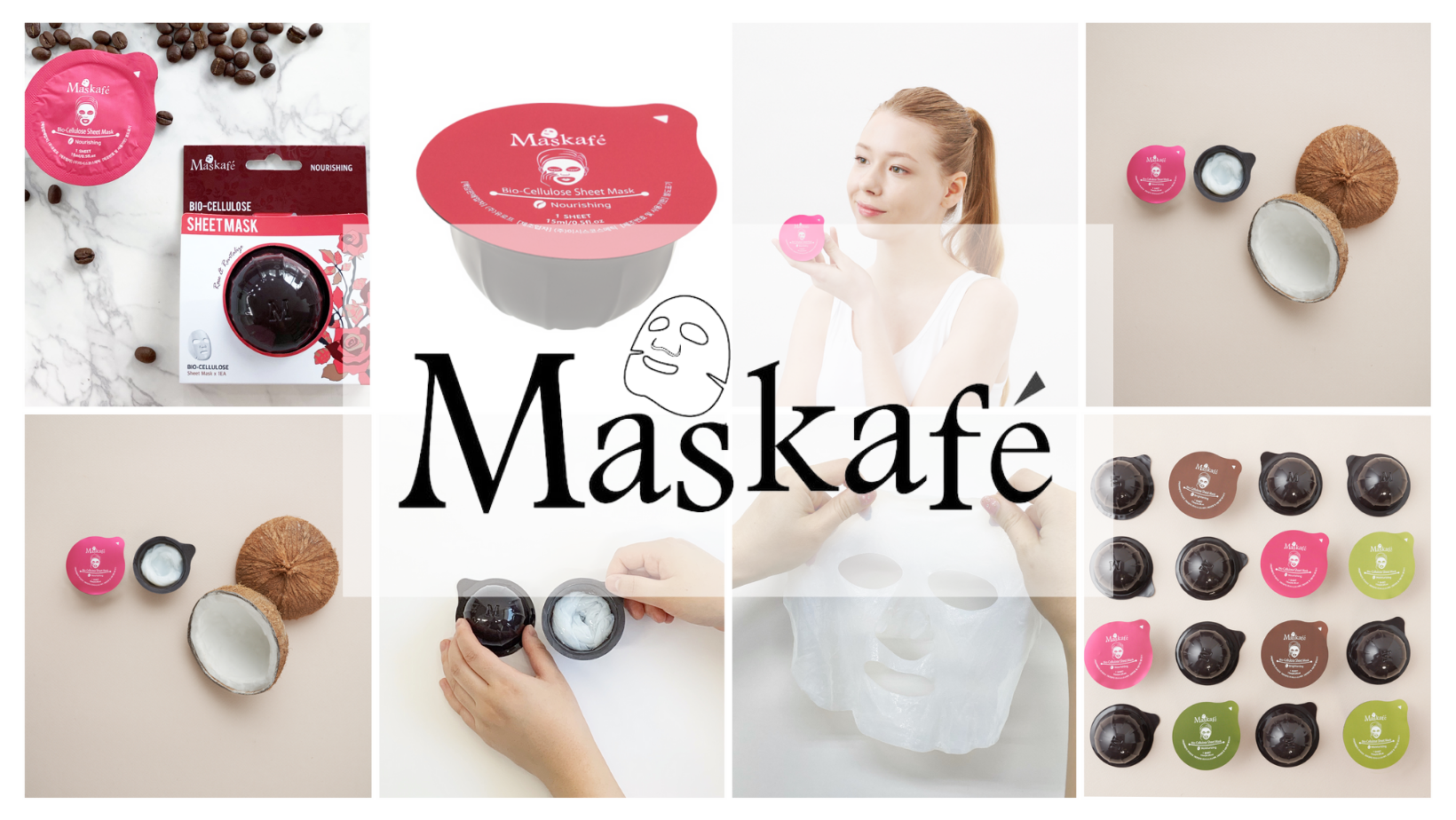 Maskaf - Koreanske Sheet Masks