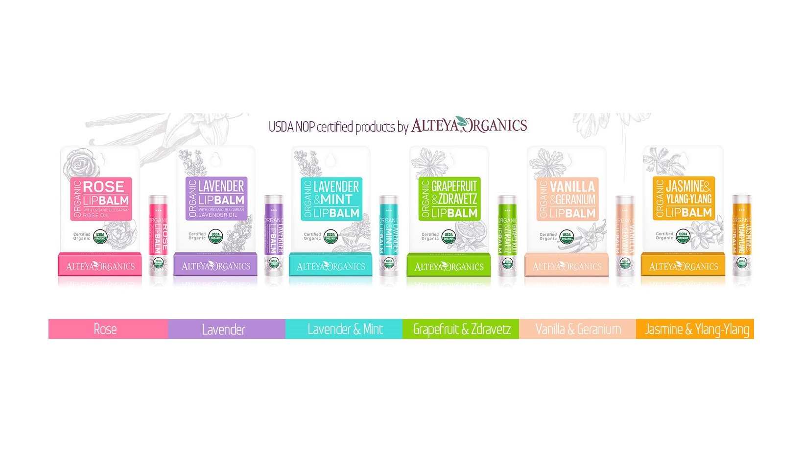 Glutenfri Lip Balm fra Alteya Organics