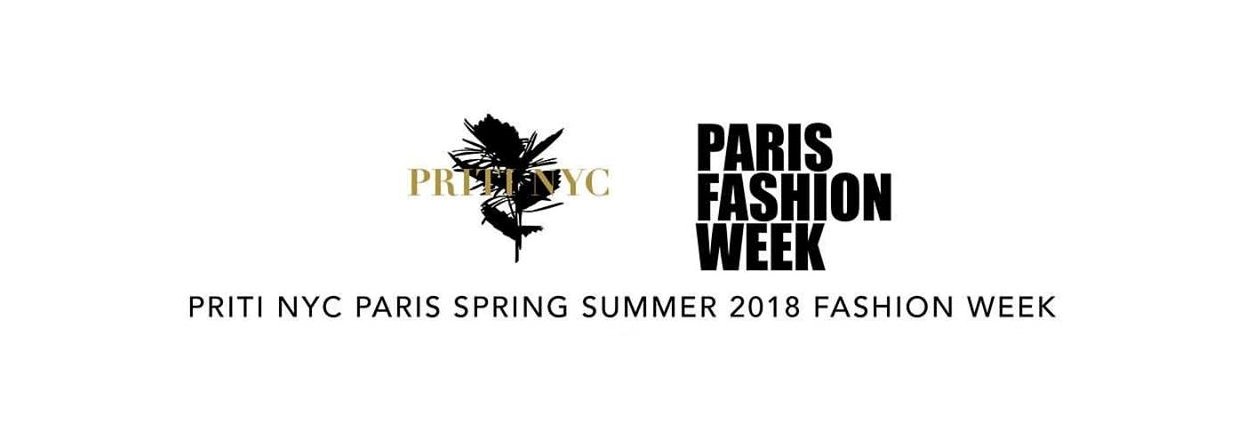 PRITI NYC on the catwalk at Paris fashion week for spring & summer 2018