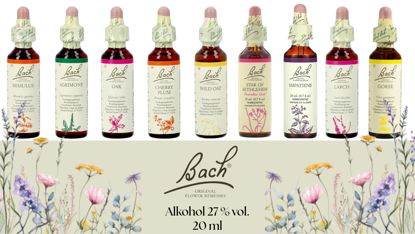 Bach� ORIGINAL FLOWER REMEDIES