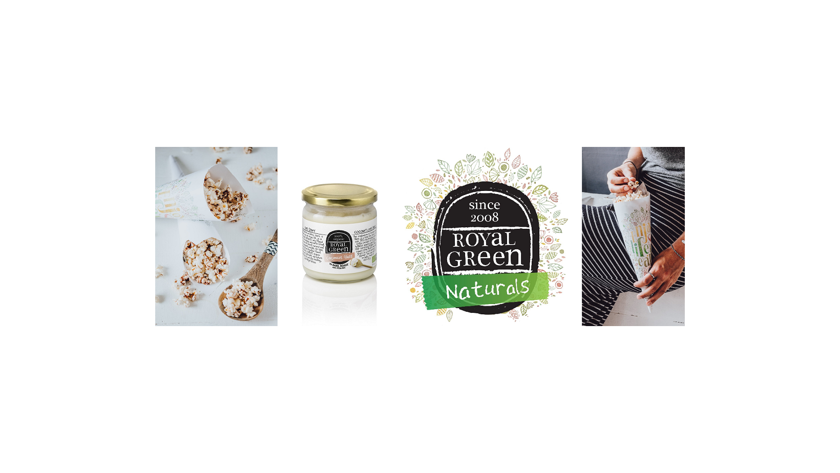 Popcorn med Royal Greens ghee, Q-Organics kakaopulver samt cayennepeber 