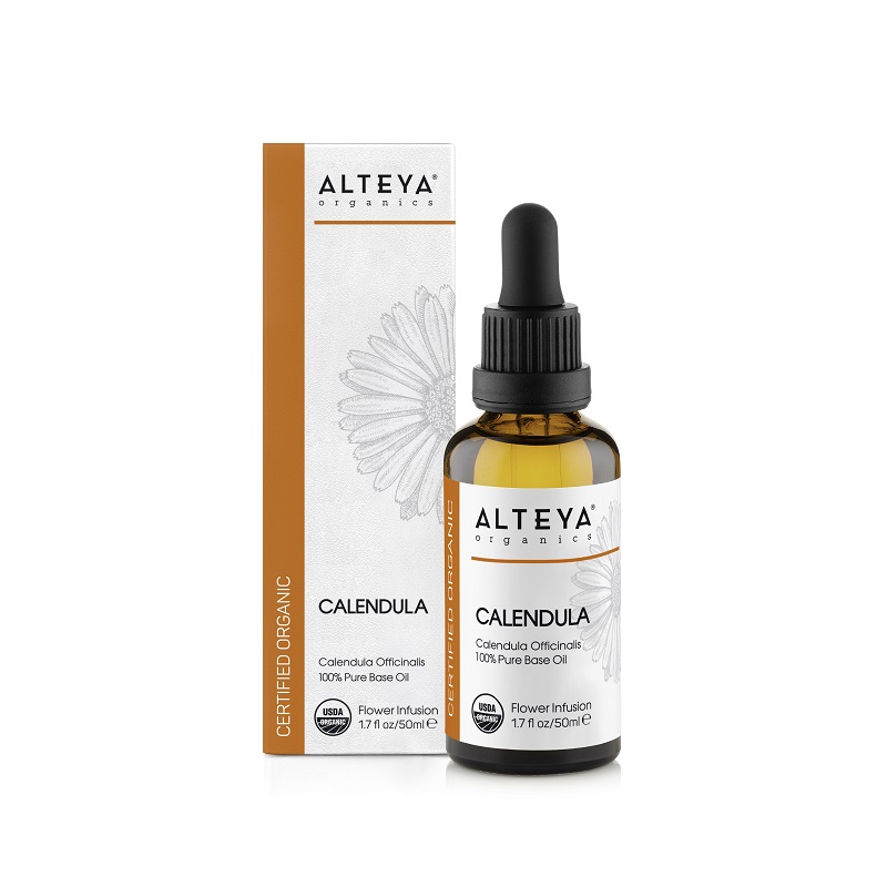 Se Alteya Organics - Bio Calendula Olie hos Organic Beauty Supply