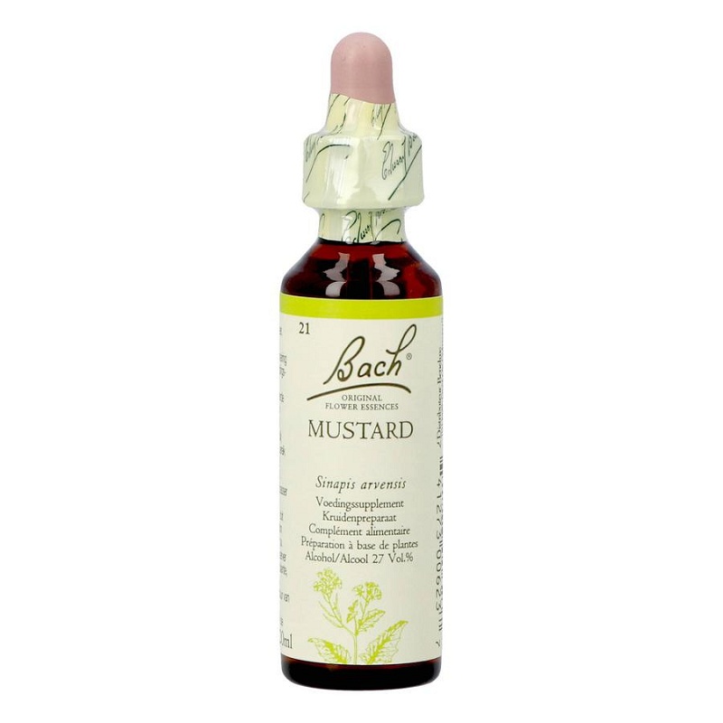 Bach® ORIGINAL FLOWER REMEDIES - Agersennep (Mustard) 27% alkohol - 20ml
