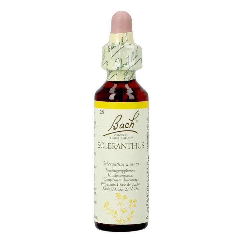 Bach® ORIGINAL FLOWER REMEDIES - Knopp (Schleranthus) 27% alkohol - 20 ml