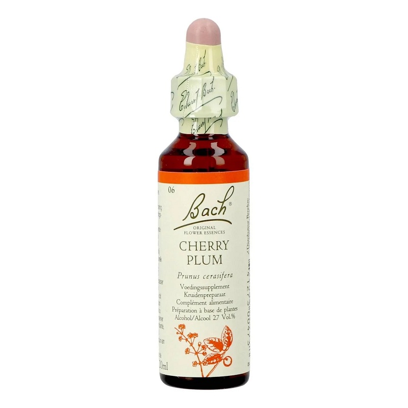 Bach® ORIGINAL FLOWER REMEDIES - Kirsebærblomme (Cherry Plum) 27% alkohol - 20ml