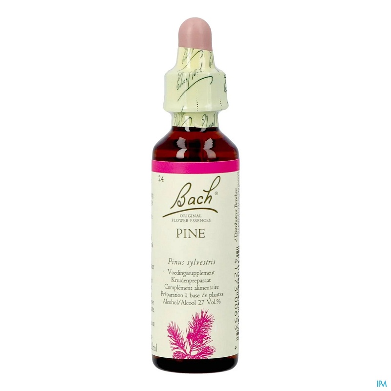 Bach® ORIGINAL FLOWER REMEDIES - Skovfyr (Pine) 27% alkohol - 20ml