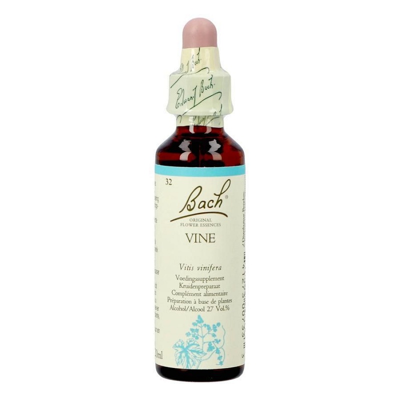 Bach® ORIGINAL FLOWER REMEDIES - Vin (Vine) 27% alkohol - 20 ml