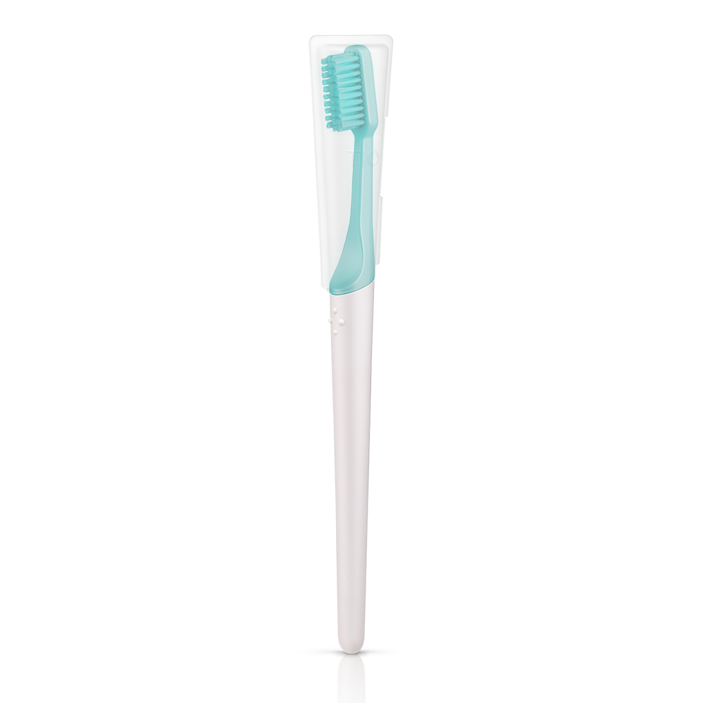 TIO - tandbørste i grøn / medium