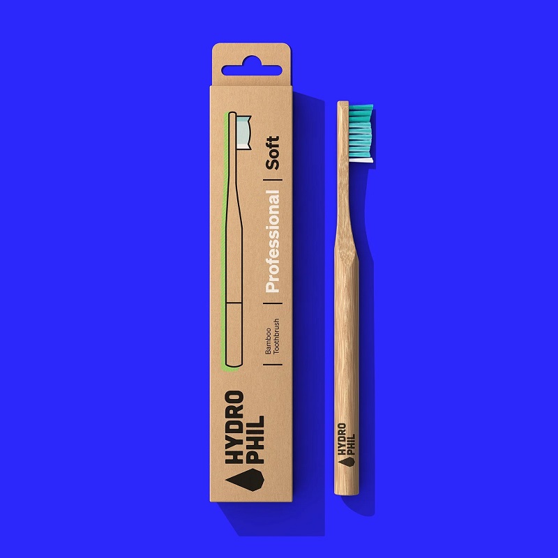 HYDROPHIL - PROFESSIONAL Bambus Tandbørste - Soft