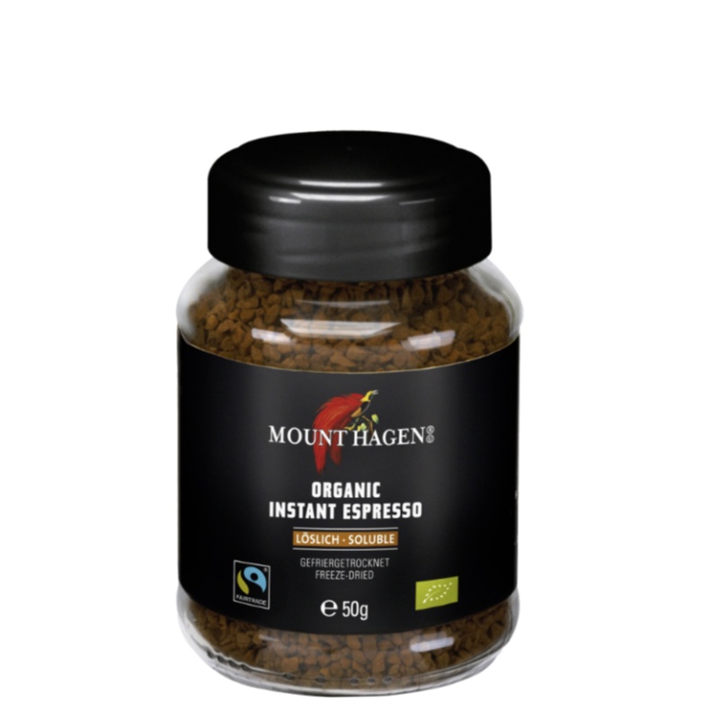 Instant Espresso Økologisk - 50 g - Mount Hagen