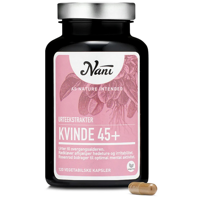 Nani - Kvinde 45+ - 120 vegetabilske kapsler