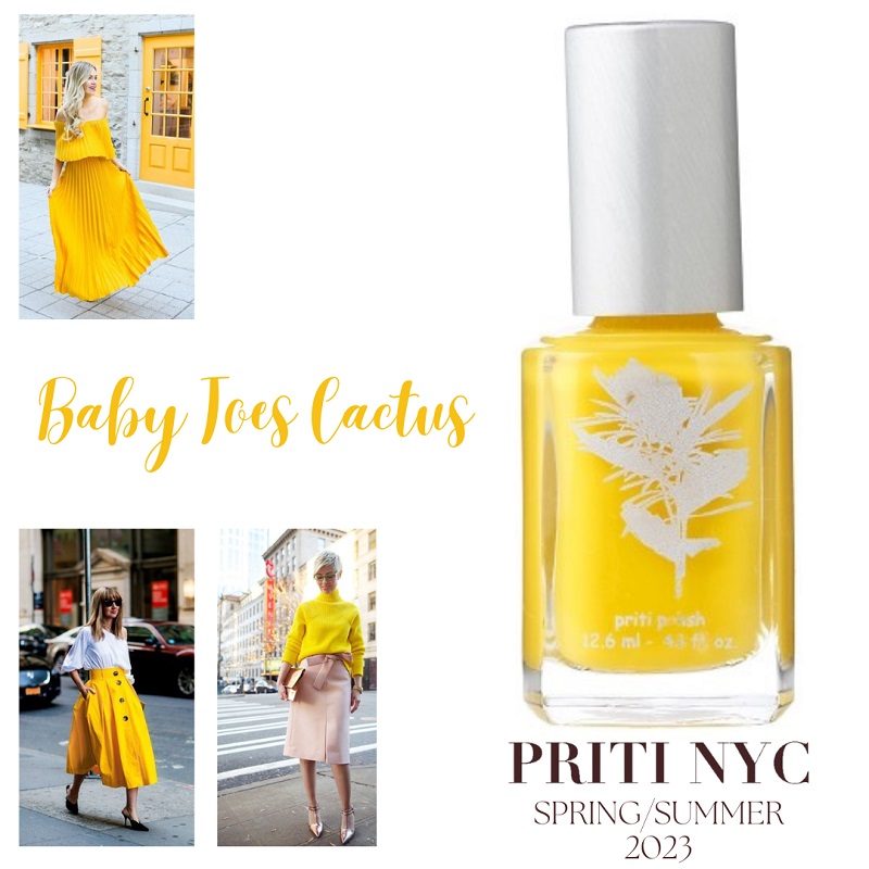 PRITI NYC - NO.501 - Baby Toes Cactus Spring/Summer Collection 2023