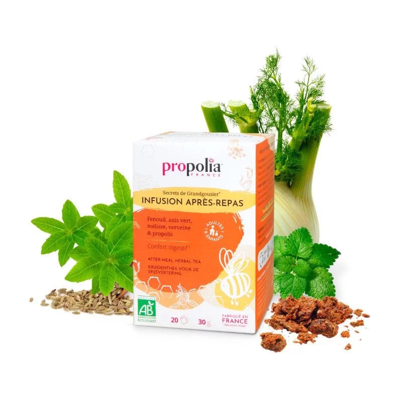 Se Propolia® - Økologisk Tea - After-meal Infusion hos Organic Beauty Supply