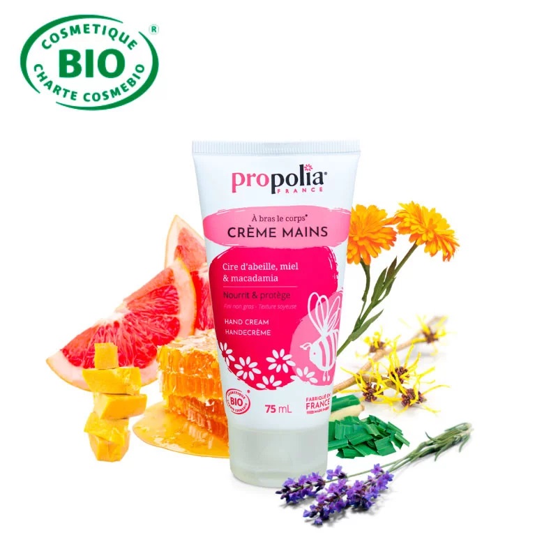 PROPOLIA® - Økologisk Håndcreme - bivoks, honning og macadamia