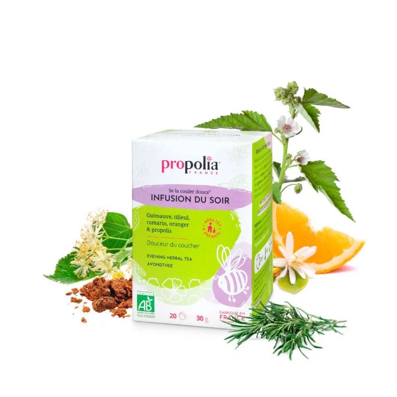 Se Propolia® - Økologisk Tea - Evening Infusion hos Organic Beauty Supply