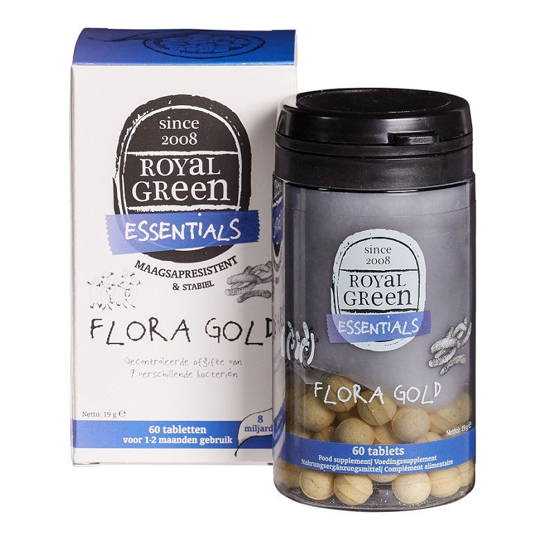 Royal Green - Flora Gold 60 stk. kapsler