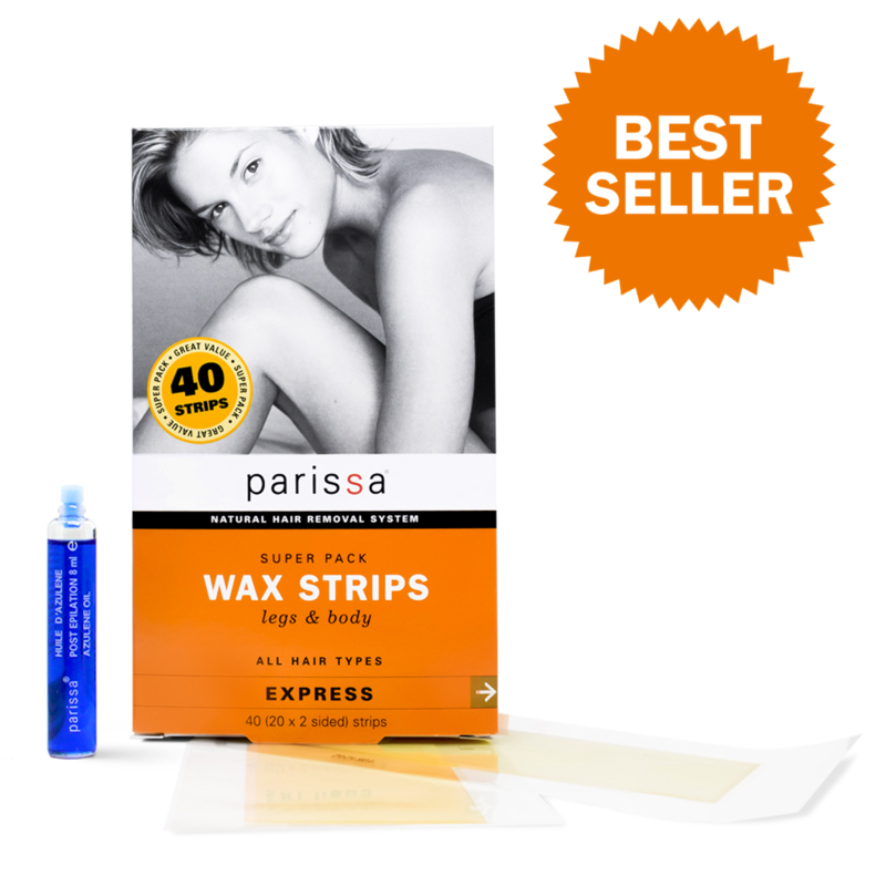 Se Parissa - Wax Strips Super Pack for Legs & Body hos Organic Beauty Supply
