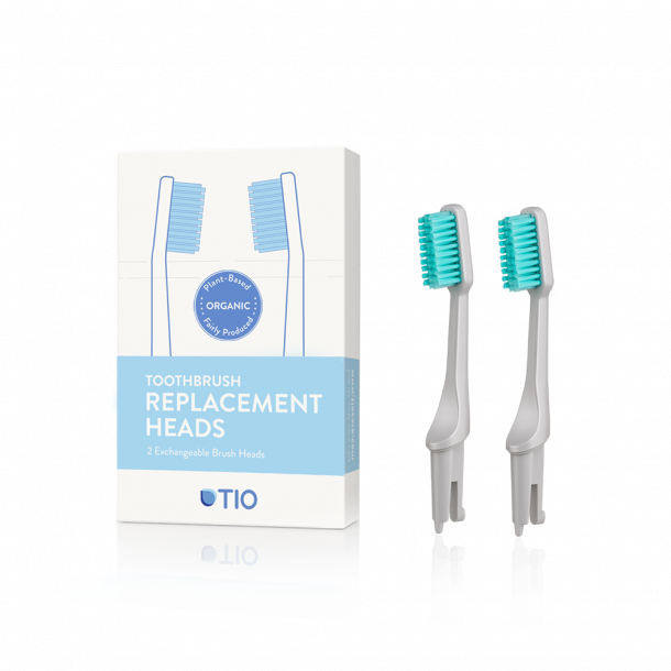 TIO - Udskiftelige tandbrstehoveder i gr / medium