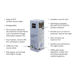 FAIR SQUARED - Period Cup size L