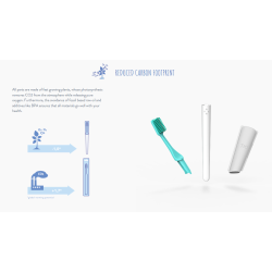 TIO - toothbrush in grey - medium