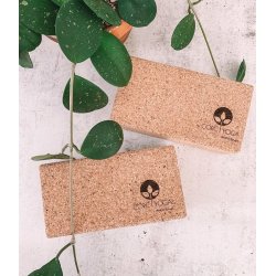 CORC YOGA - kologisk kork Yoga Blok - Stor