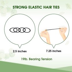terra ties - Eco-friendly Hair Elastic in Black