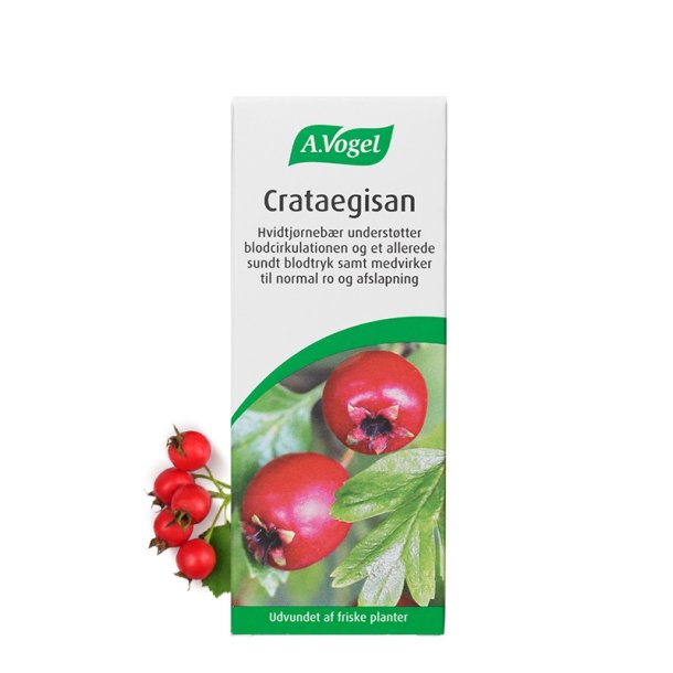 DATOVARER BEDST F�R 10/2026 - A.Vogel - Craeaegisan - flydende ekstrakt af Hvidtj�rnfrugt - alkohol 51% vol