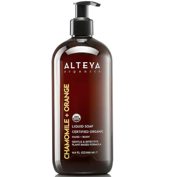 Alteya Organics - Liquid Soap - chamomile+orange - 500ml