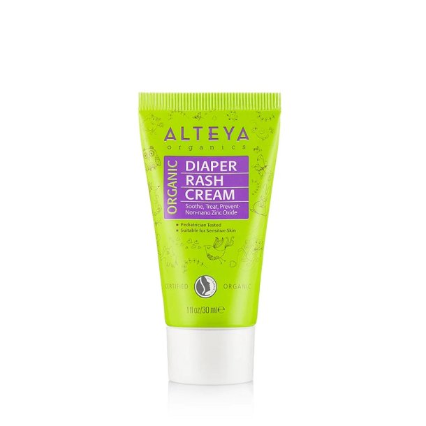 Alteya Organics - Organic Diaper Rash Cream 30ml - Travel Size