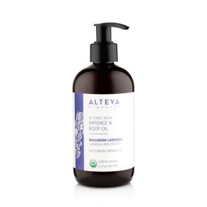 Alteya Organics - Lavender Massage & Body Oil - De-stress + relax