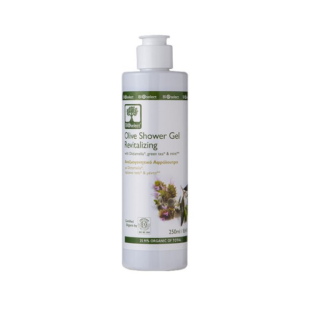DATOVARER BEDST F�R 10/2025 - BIOselect� - Olive shower gel - Revitalizing