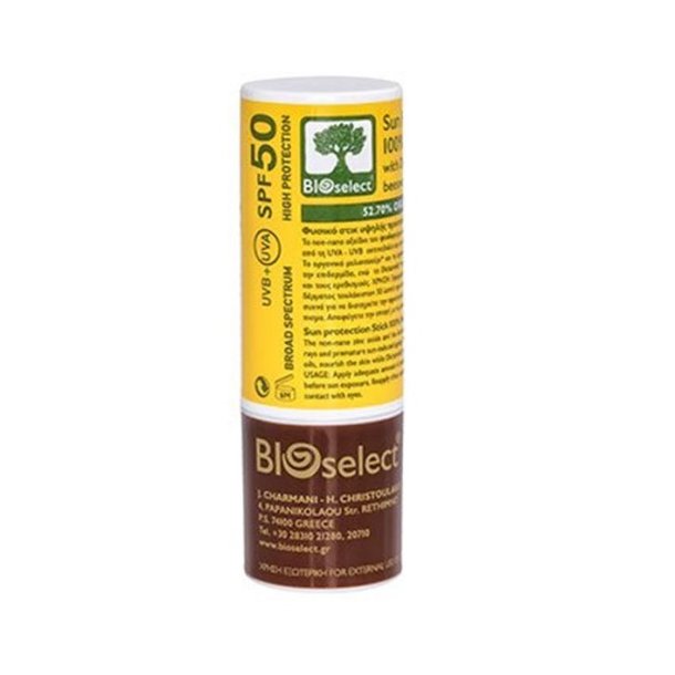 DATOVARER BEDST F�R 04/2025 - BIOselect� - SPF 50 solbeskyttelses Stick