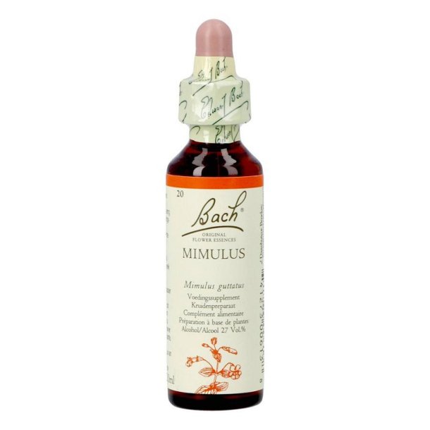 Bach� ORIGINAL FLOWER REMEDIES - Abeblomst (Mimulus) 27% alkohol - 20ml