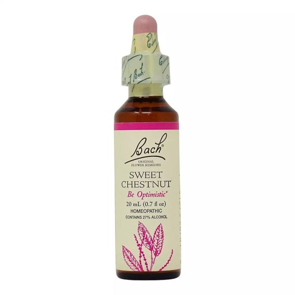 Bach� ORIGINAL FLOWER REMEDIES - �kta kastanj (Sweet Chestnut) 27% alkohol - 20 ml