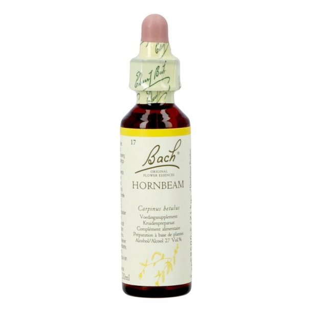 Bach� ORIGINAL FLOWER REMEDIES - Avnb�g (Hornbeam) 27% alkohol - 20ml