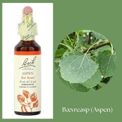 Bach� ORIGINAL FLOWER REMEDIES - Aspen 27% alcohol - 20ml