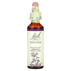 Bach� ORIGINAL FLOWER REMEDIES - Balsamine (Impatiens) 27% alcohol - 20 ml
