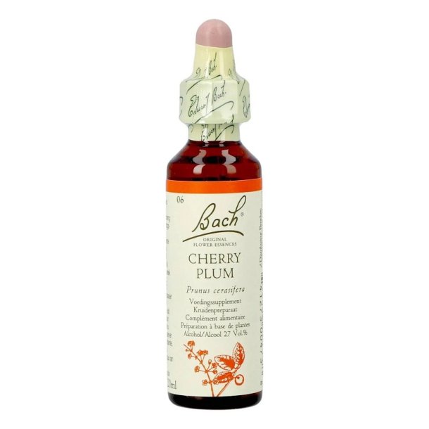 Bach� ORIGINAL FLOWER REMEDIES - Kirseb�rblomme (Cherry Plum) 27% alkohol - 20ml