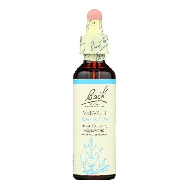 Bach� ORIGINAL FLOWER REMEDIES - Verbena (Vervain) 27% alcohol - 20ml
