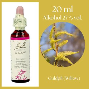 Bach� ORIGINAL FLOWER REMEDIES - Guldpil (Willow) alkohol 27% vol. - 20ml