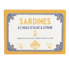 Sardiner i olivenolie - citron