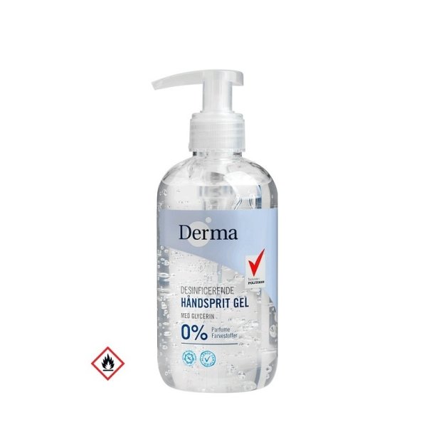 Derma - Hndsprit gel 70% 250ml