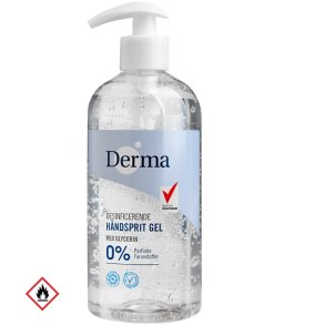 Derma - Handsprit gel 70% 500ml