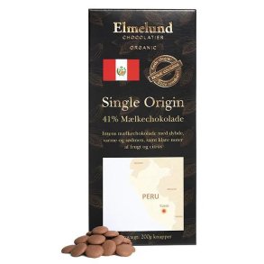 Elmelund Chocolatier - Bio-Schokolade  41 % Milchschokolade  200g