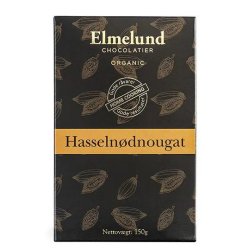Elmelund Chocolatier - Organic hazelnut nougat 150g