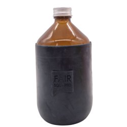 FAIR SQUARED - Bottle Cover 500ml - Black 