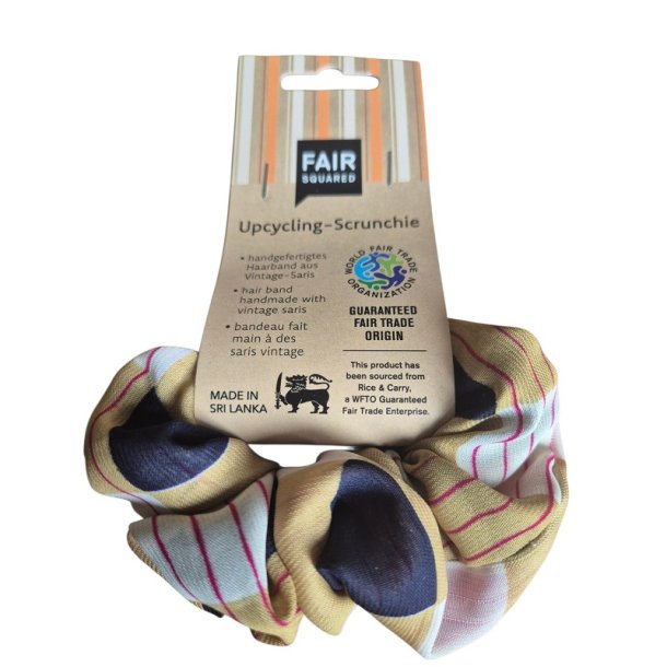 Fair Squared - Upcycling-scrunchie 