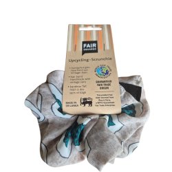 Fair Squared - Upcycling-scrunchie 