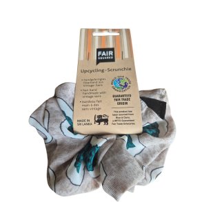 Fair Squared - Upcycling-scrunchie 