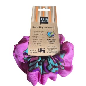 Fair Squared - Upcycling-scrunchie 